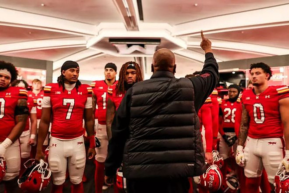Maryland Head Coach Mike Locksley