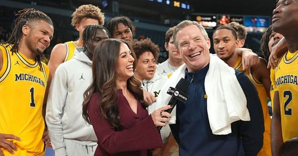 Dusty May and Michigan Team