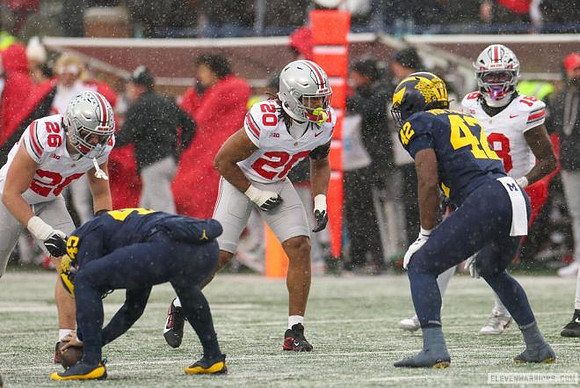 Greg Tarr (45) and Jalen Hoffman (42)