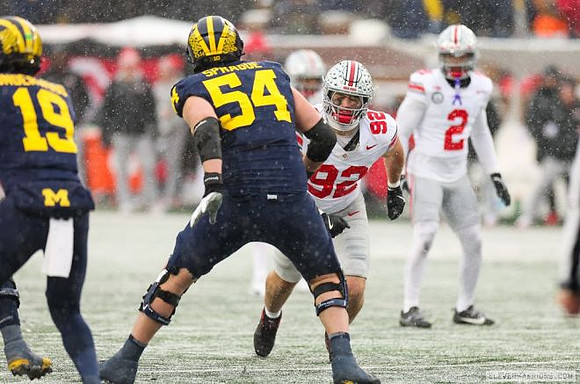 Bryce Underwood (19) and Andrew Sprague (54)