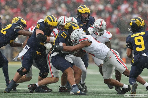 Jalen Hoffman (42), Greg Crippen (51), Jordan Marshall (23), and Channing Goodwin (9)