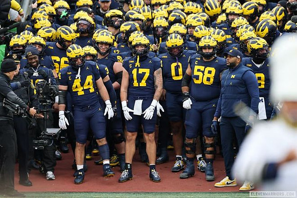 Sherrone Moore and Michigan Team