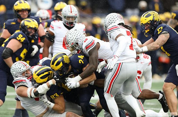 Andrew Sprague (54), Zack Marshall (83), Bryson Kuzdzal (24), and Marlin Klein (17)