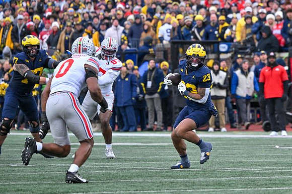 Blake Frazier (77) and Jordan Marshall (23)