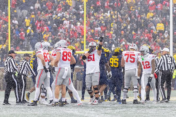 Brandyn Hillman (6), Tré Williams (0), and Trey Pierce (95)