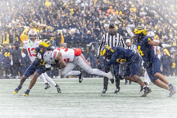 Jyaire Hill (20), Brandyn Hillman (6), and TJ Guy (4)