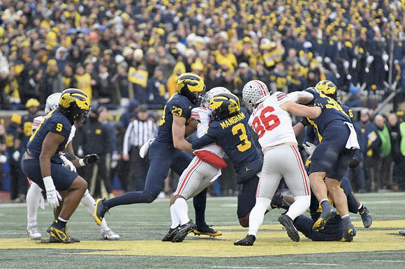 Cameron Brandt (9), Cole Sullivan (23), Jaden Mangham (3), and Jimmy Rolder (30)