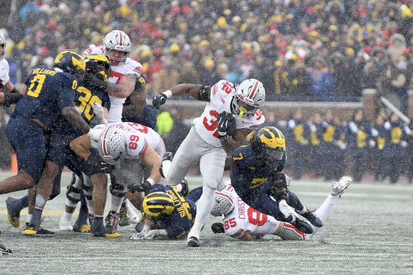 Tré Williams (0), Jimmy Rolder (30), Cameron Brandt (9), Cole Sullivan (23), and TJ Metcalf (7)
