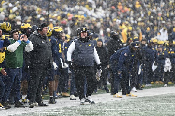 Wink Martindale, Sherrone Moore, and Michigan Team