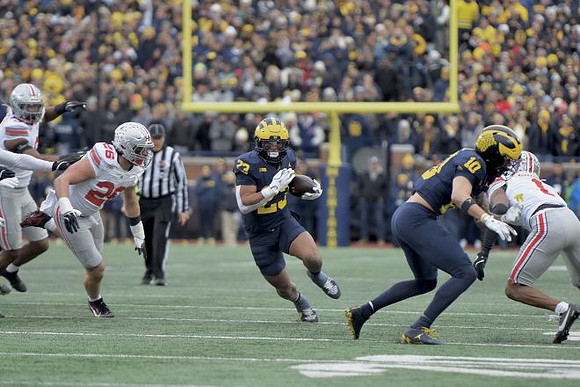 Jordan Marshall (23) and Kendrick Bell (10)