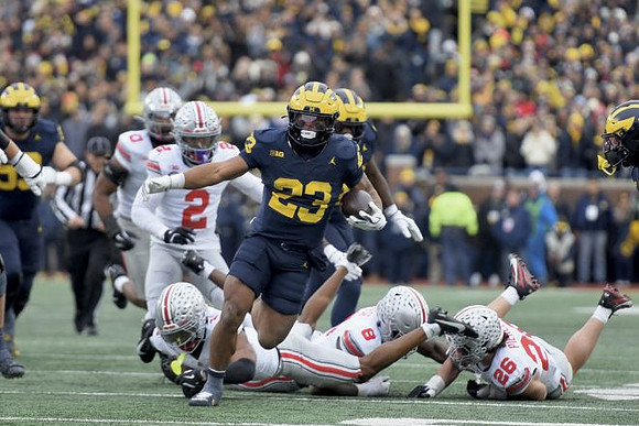 Jake Guarnera (53) and Jordan Marshall (23)