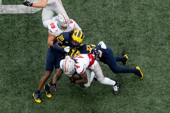 Chase Taylor (29) and Cole Sullivan (23)