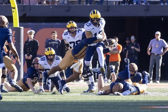 Josh Priebe (68), Jeffrey Persi (79), and Jack Tuttle (13)