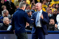 Dusty May and Villanova Head Coach Kevin Willard