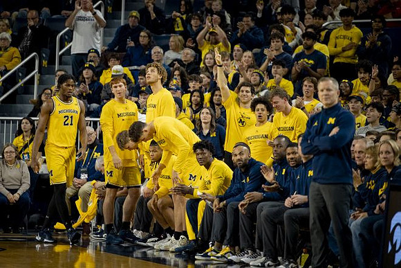 Dusty May and Michigan Team