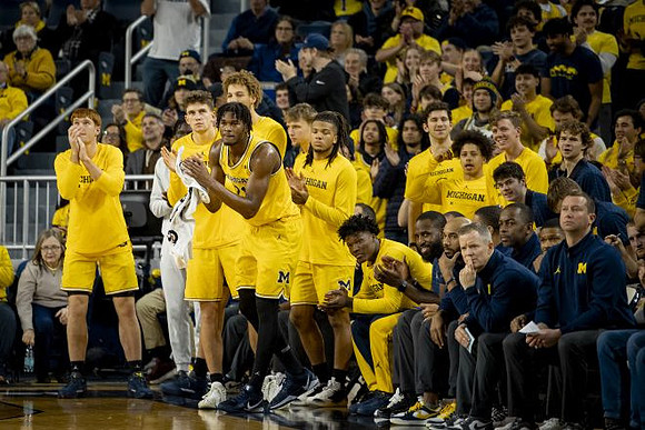 Dusty May and Michigan Team