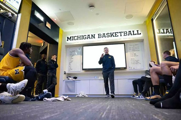 Dusty May and Michigan Team
