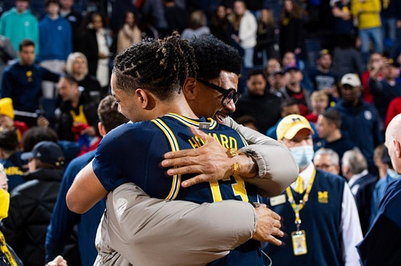 Jalen Rose and Jett Howard (13)