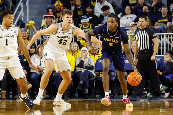 Trey McKenney (1) and Will Tschetter (42)
