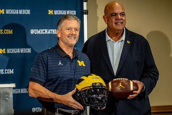 Kyle Whittingham and Warde Manuel