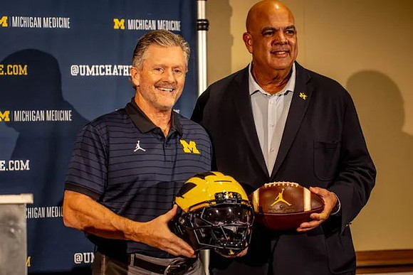Kyle Whittingham and Warde Manuel