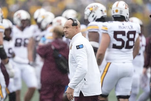 Minnesota Head Coach P. J. Fleck