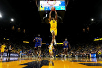 Morez Johnson Jr. (21), Yaxel Lendeborg (23), and Nimari Burnett (4)