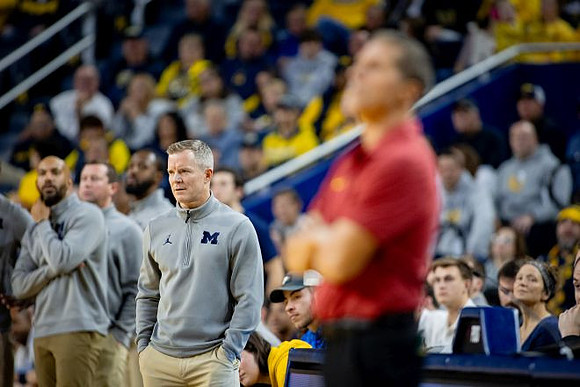 Dusty May and USC Head Coach Eric Musselman