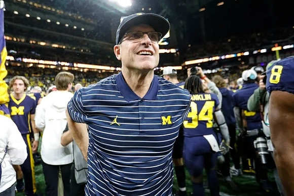 Jim Harbaugh and Michigan Team