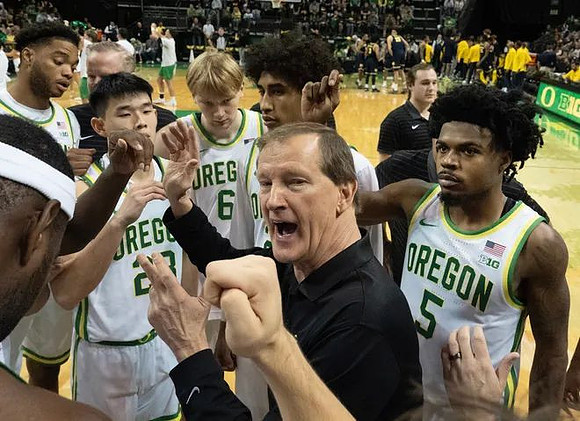 Oregon Head Coach Dana Altman
