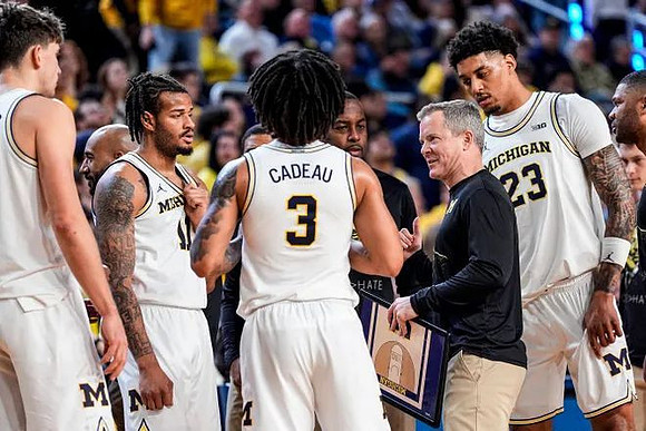 Dusty May and Michigan Team