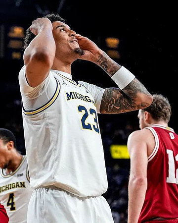 Nimari Burnett (4) and Yaxel Lendeborg (23)