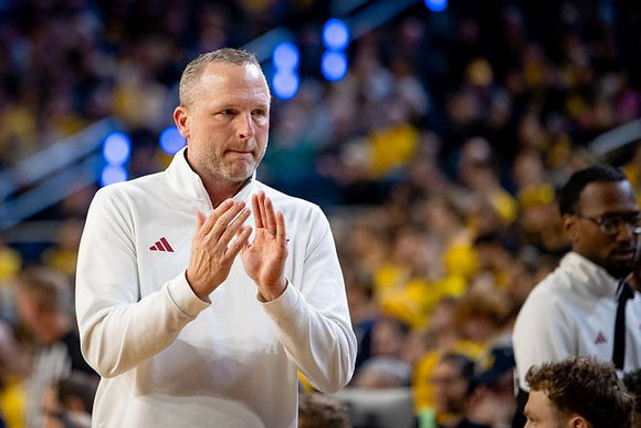 Indiana Head Coach Darian DeVries