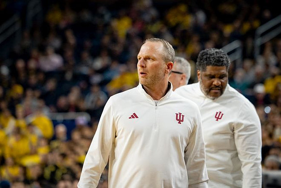 Indiana Head Coach Darian DeVries