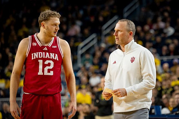 Indiana Head Coach Darian DeVries