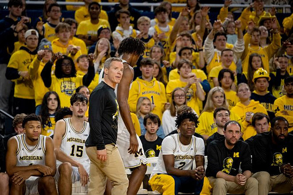 Dusty May and Michigan Team