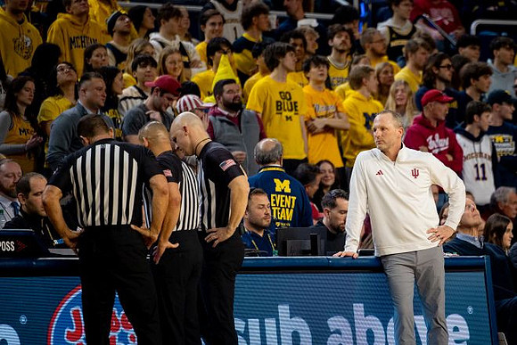Indiana Head Coach Darian DeVries