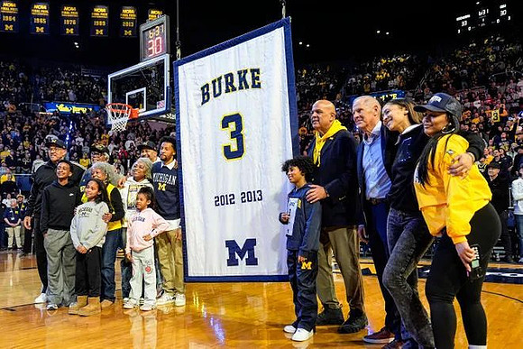 Trey Burke, Warde Manuel, and John Beilein