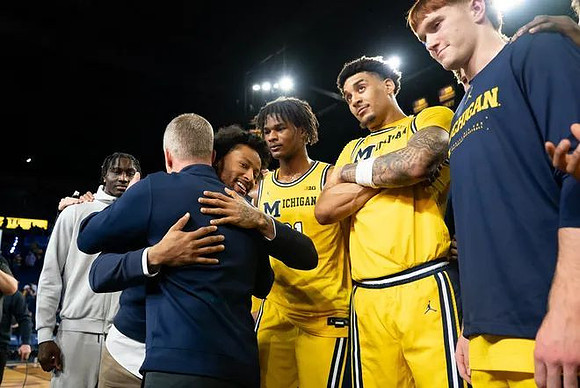 Trey Burke, Dusty May, and Michigan Team