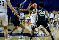 Brandon Johns Jr. (23) and Eli Brooks (55)
