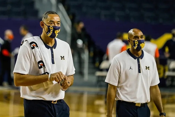 Juwan Howard and Saddi Washington