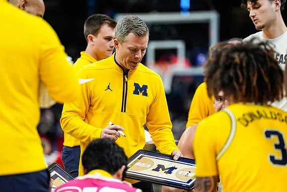 Dusty May and Michigan Team