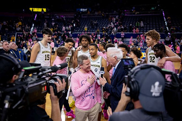 Dusty May and Michigan Team