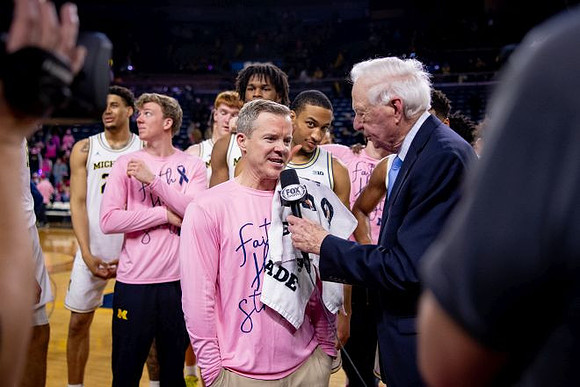 Dusty May and Michigan Team