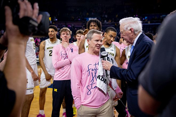 Dusty May and Michigan Team