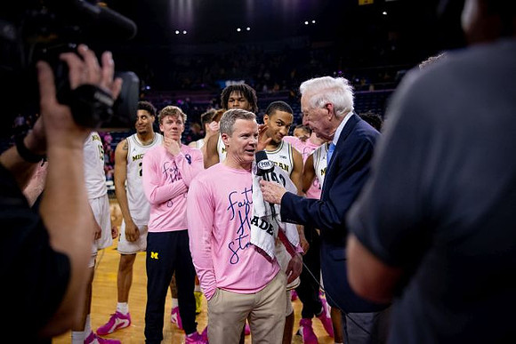 Dusty May and Michigan Team