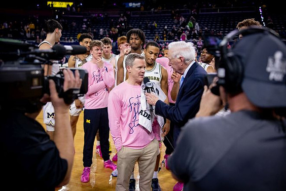 Dusty May and Michigan Team