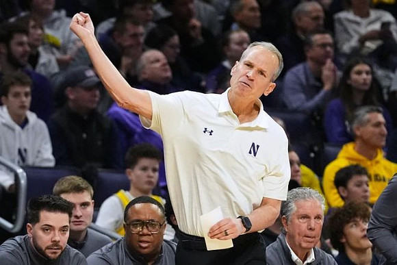 Northwestern Head Coach Chris Collins