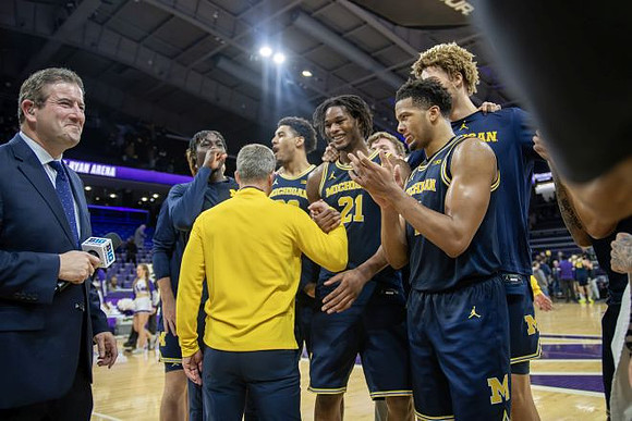 Dusty May and Michigan Team