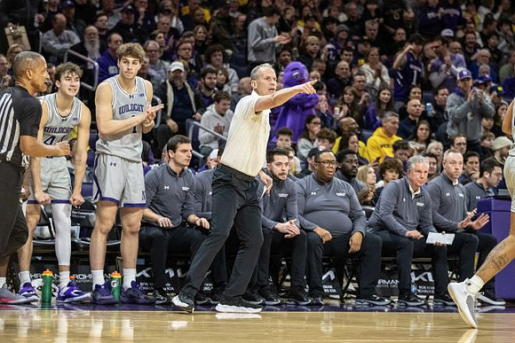 Northwestern Head Coach Chris Collins